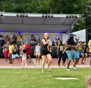 Image Concert on the green A Juneteenth Celebration at Logan Farm Park Dancing