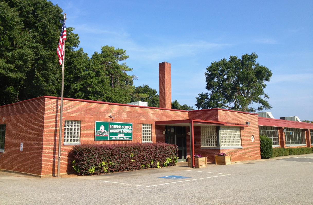 Image The Roberts School Community Center in Acworth, Georgia